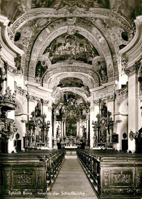 Bad Staffelstein Schloss Banz Inneres der Schlosskirche