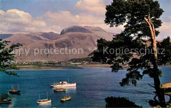 Stirling Fort William and Ben Nevis from accross