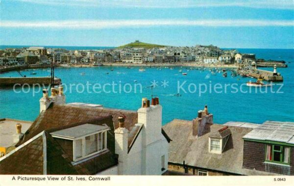 Cornwall UK View of St Ives