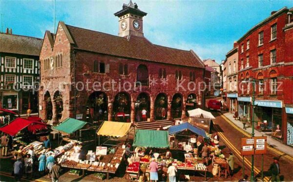 Ross-on-Wye Herefordshire, County of The Market Square