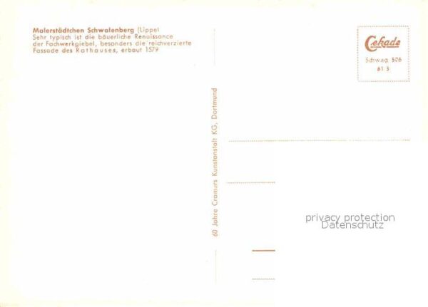 Schwalenberg Rathaus Fassade – Bild 2