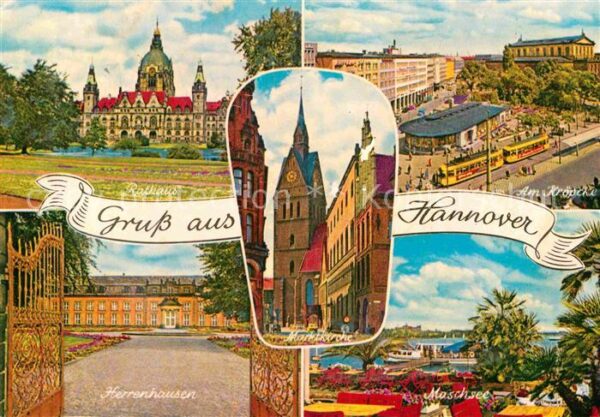 Hannover Rathaus Am Kröpcke Herrenhausen Maschse