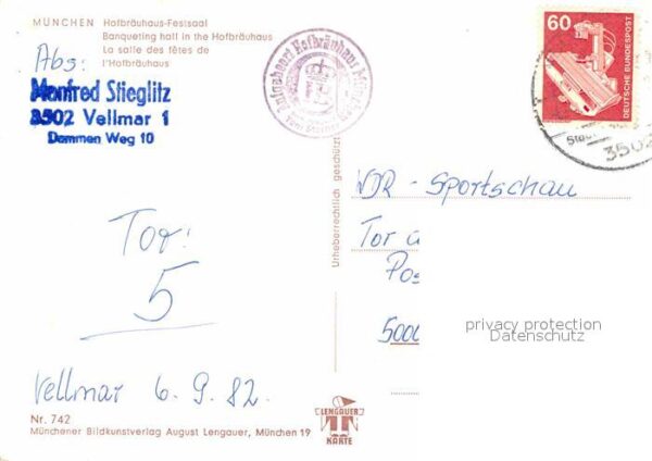 Muenchen Hofbräuhaus Festsaal – Bild 2