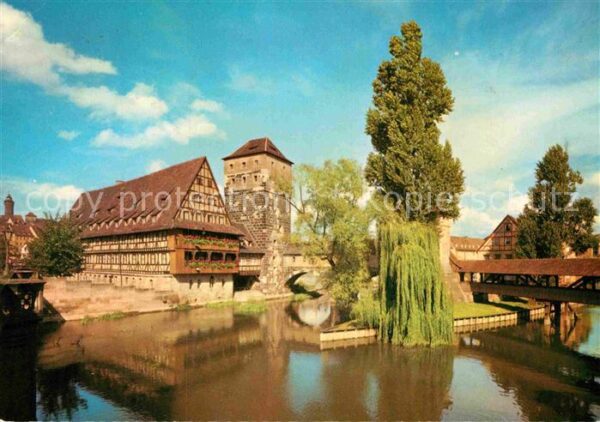 Nuernberg Weinstadel und Henkersteg