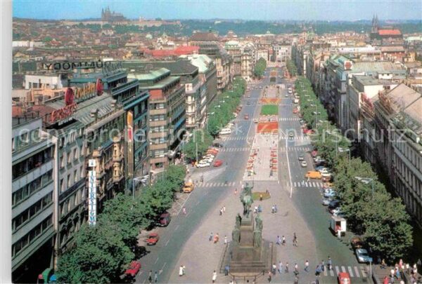 Praha Prahy Prague Wenzelsplatz