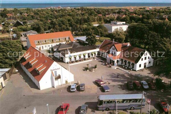 Aalbaek Badehotel Fliegeraufnahme