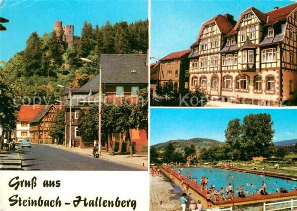 Steinbach Hallenberg Hallenburg FDGB Erholungsheim Fortschri