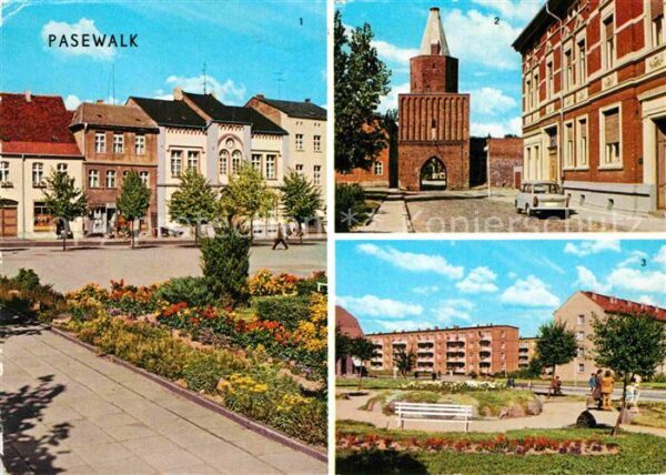 Pasewalk Mecklenburg Vorpommern Ernst Thälmann Platz Mühlentor Platz de