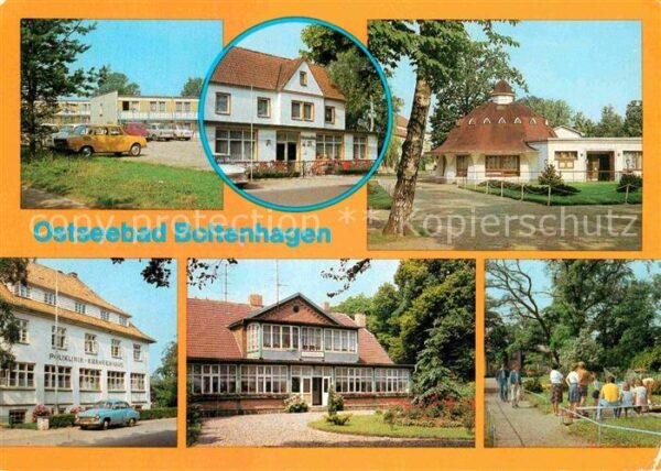 Boltenhagen Ostseebad Kurverwaltung Pavillon Bar Poliklinik H