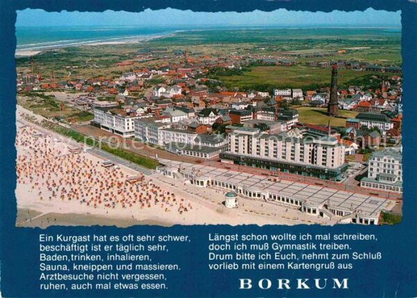 Borkum Fliegeraufnahme