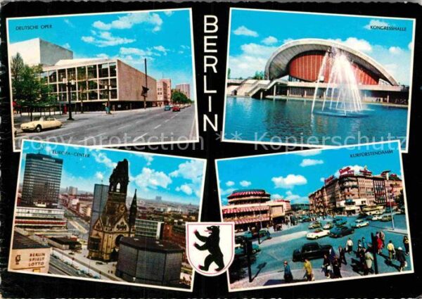 Berlin Deutsche Oper Kongresshalle Europa Cent