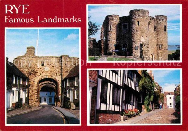 Rye East Sussex Ypres Tower Landgate The Mermaid Inn