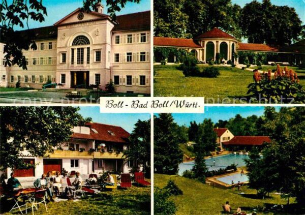Bad Boll Kurpension Sonnenhalde Terrasse Schwimm