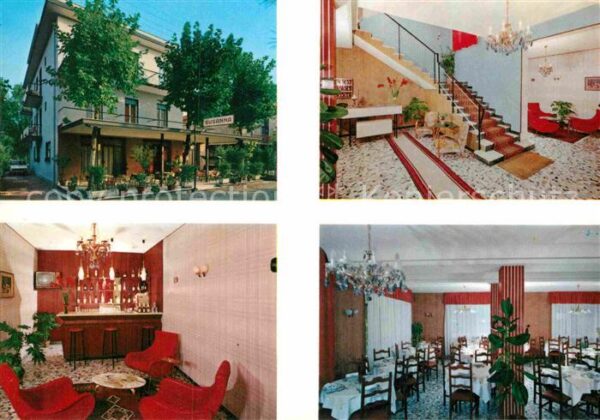 Riccione Pensione Susanna Bar Treppe Restaurant