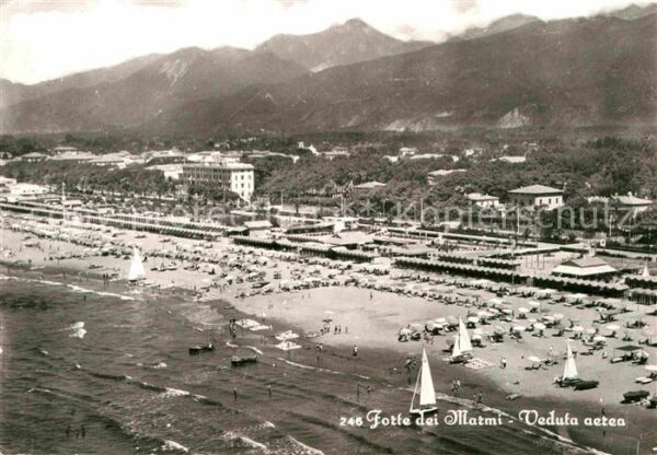 Forte dei Marmi Fliegeraufnahme