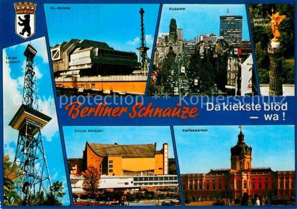 Berlin Langer Lulatsch Alu Monster Kudamm Circ