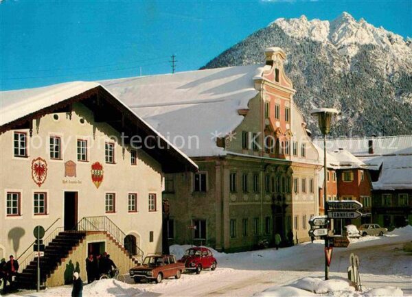 Reutte Tirol Ortsmotivmit Tauern