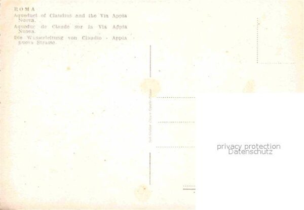 Roma Rom Wasserleitung von Claudio – Bild 2