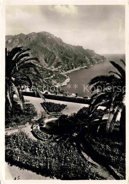 Ravello Giardino del Rufolo Panorama