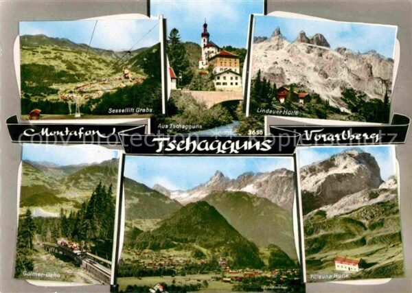 Tschagguns Vorarlberg Sessellift Grabs Lindauer Hütte Golmer