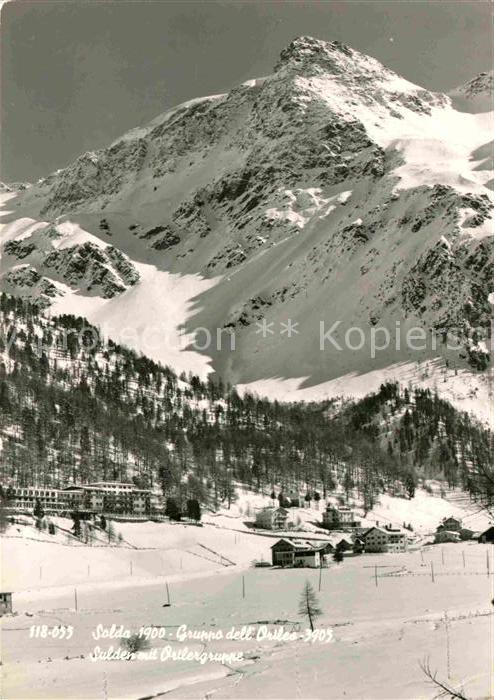 Solda Sulden Gruppo dell Ortler
