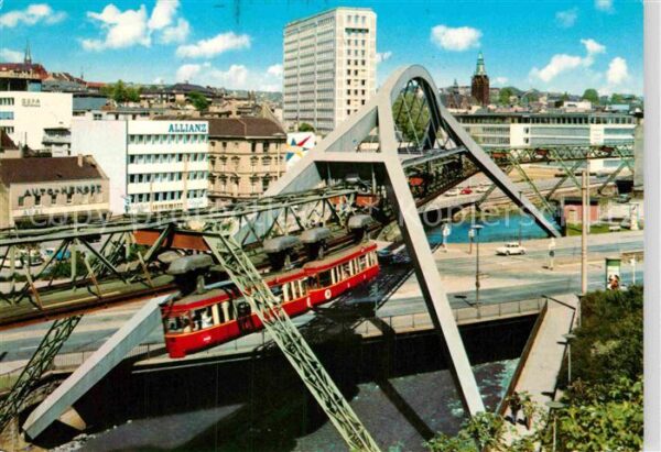 Wuppertal Stadtmitte Schwebebahn