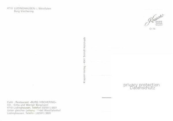 Luedinghausen Burg Vischering – Bild 2