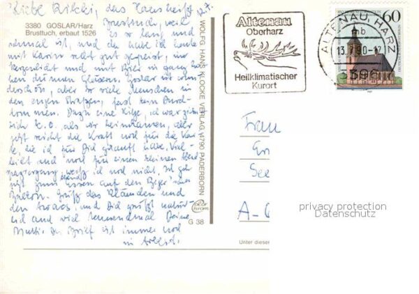 Goslar Brusttuch – Bild 2