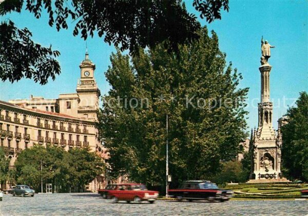 Madrid Spain Monumento a Cristobal Colon