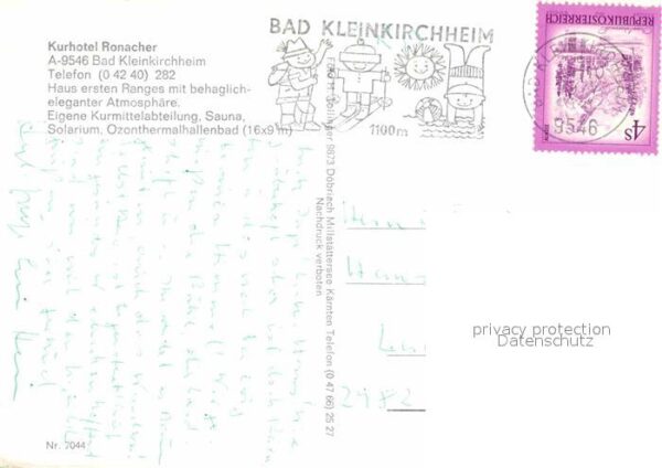 Bad Kleinkirchheim Kaernten Kurhotel Ronacher – Bild 2