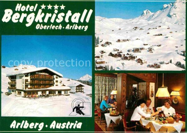 Oberlech Lech Vorarlberg Hotel Bergkristall