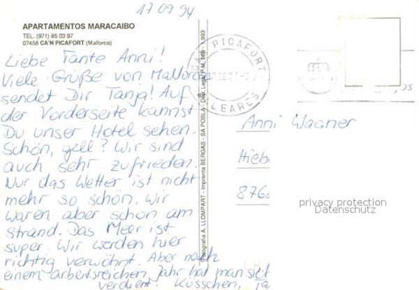 Can Picafort Mallorca Apartamentos Maracaibo – Bild 2