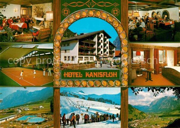 Mellau Vorarlberg Hotel Kanisfluh Tennis Skiegebiet  Frei