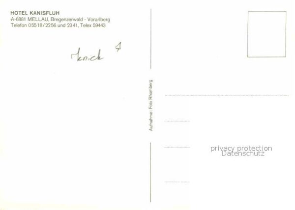 Mellau Vorarlberg Hotel Kanisfluh Tennis Skiegebiet  Frei – Bild 2