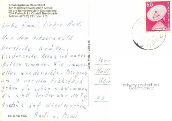 Forbach Baden Erholungsheim Hauerskopf – Bild 2