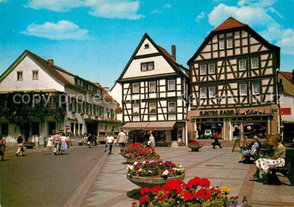 Bad Orb Marktstrasse Fachwerk