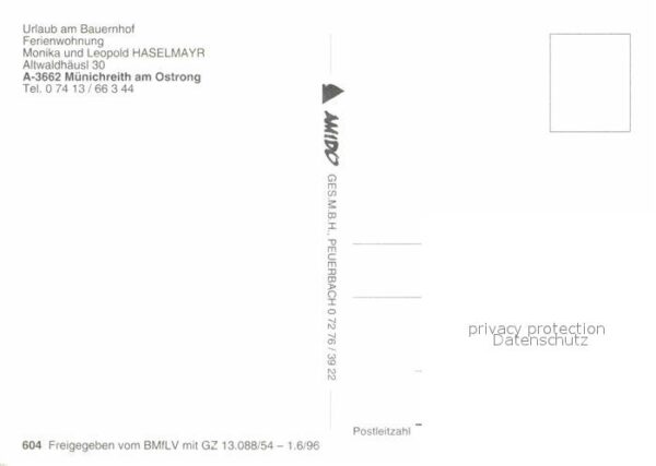 Muenichreith-Laimbach Fliegeraufnahme Urlaub am Bauernhof Fer – Bild 2