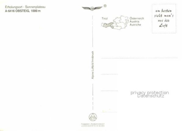 Obsteig Tirol Fliegeraufnahme Sonnenplateau Mooswald – Bild 2