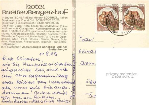 Tscherms Hotel Breitenberger-Hof – Bild 2