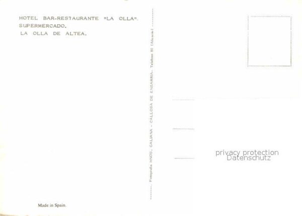 Altea Hotel Restaurant Bar La Olla – Bild 2