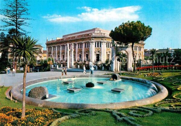 Catania Villa Bellini e Palazo delle Poste