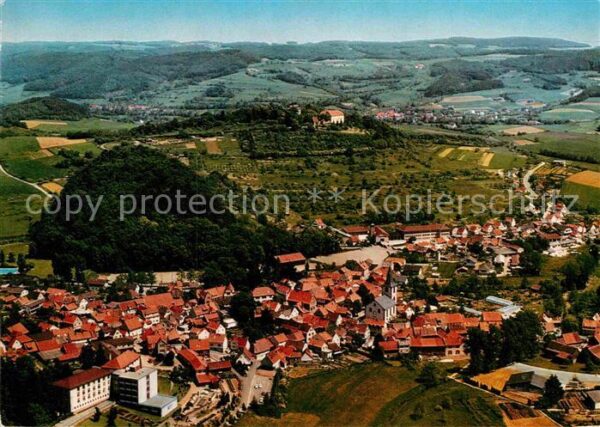 Reichelsheim Odenwald Fliegeraufnahme mit Schloß