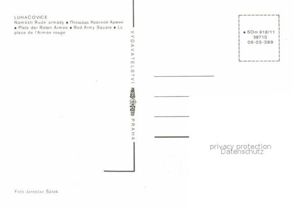 Luhacovice Platz der Roten Armee – Bild 2