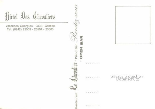 Kos Cos Hotel des Chevaliers – Bild 2
