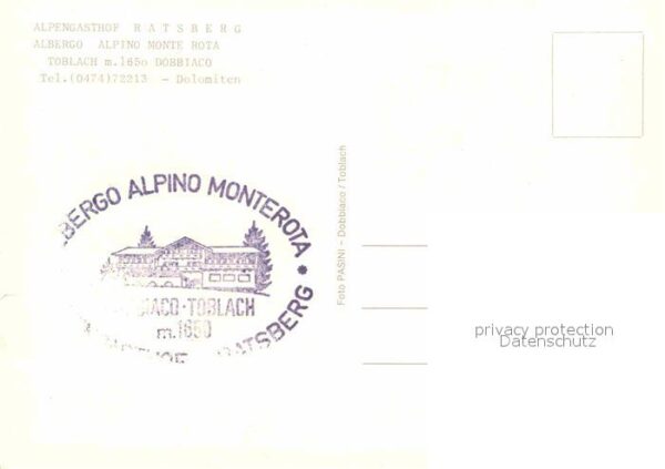 Toblach Suedtirol Alpengasthof Ratsberg – Bild 2