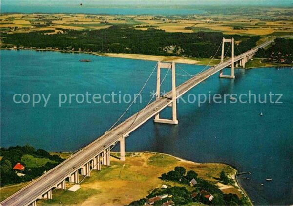 Lillebaeltsbroen Fliegeraufnahme Brücke