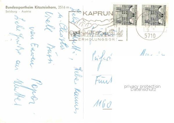Kitzsteinhorn Bundessportheim Seilbahn Turnhalle – Bild 2