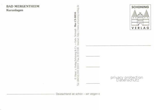 Bad Mergentheim Fliegeraufnahme Kuranlagen – Bild 2
