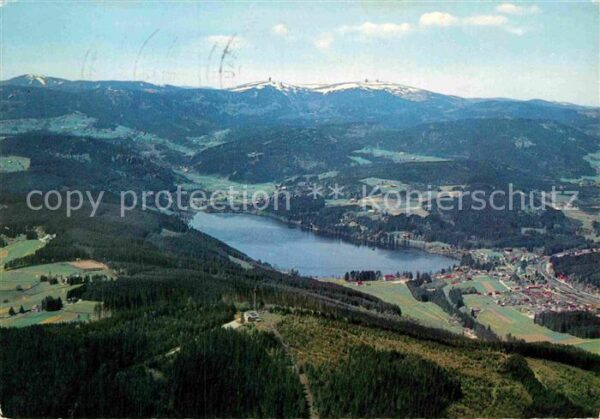 Titisee-Neustadt Fliegeraufnahme Bärental See Herzogenho