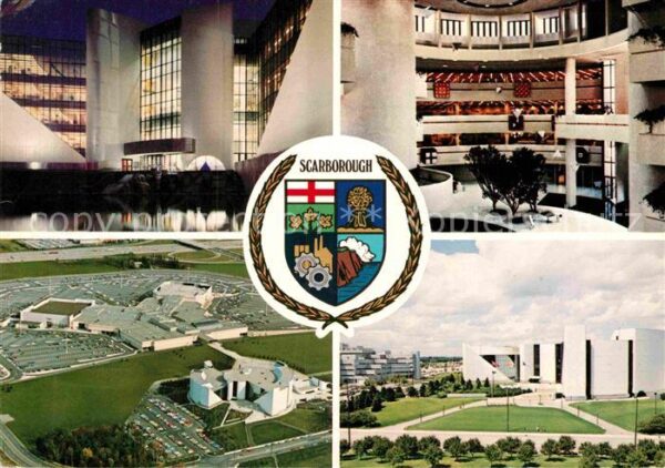 Scarborough Ontario Fliegeraufnahme Civic Center